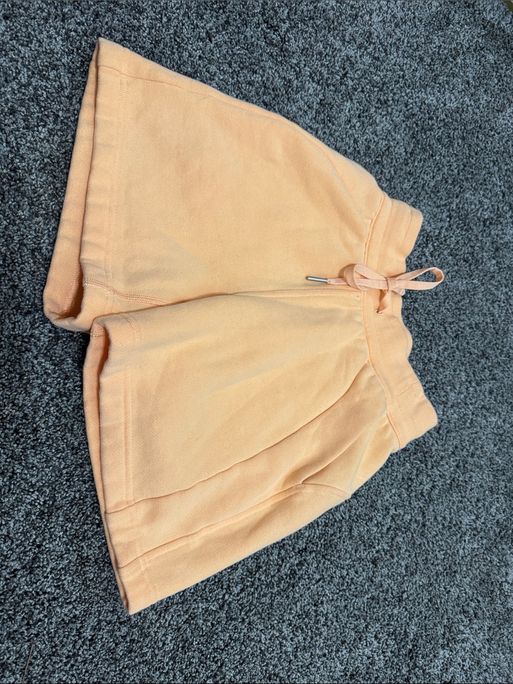lululemon athletica Peach Drawstring Athletic Shorts
